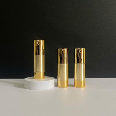 Ba chai Chai Chiết Chân Không Vàng 15ml, 30ml, 50ml