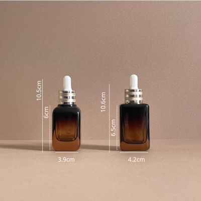 Chai Serum Vuông Nâu 30 & 50ml